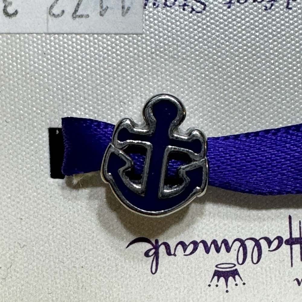 Connections from Hallmark Stainless Anchor Charm Pendant Sail Boat Gift - Picture 2 of 6